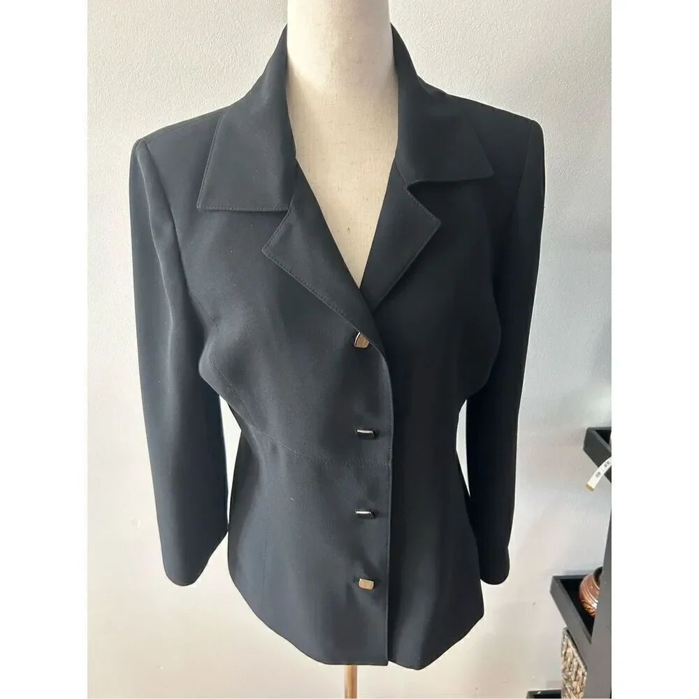 Kasper classy black blazer size 8P